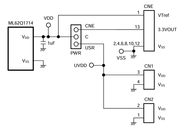 Location Circuit - ROHM Semiconductor RB-D62Q1714TB52 Reference Board